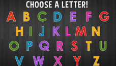 Write uppercase letters